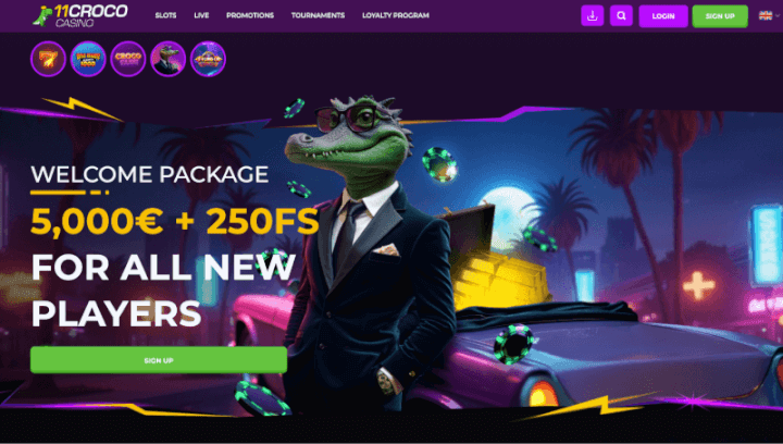 11Croco webpage
