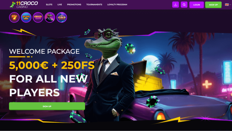 11Croco webpage